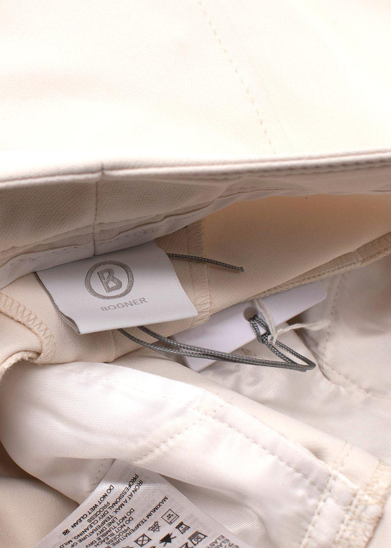 Bogner Cream 'Lindy' Ski Trousers