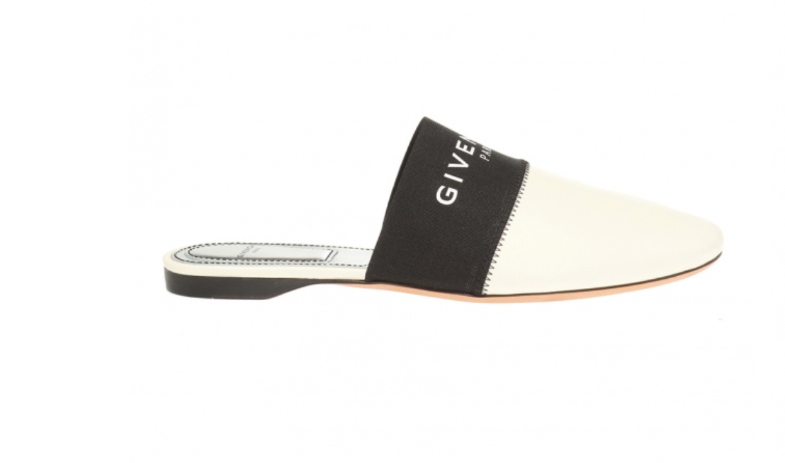 Bedford Logo Printed Mules