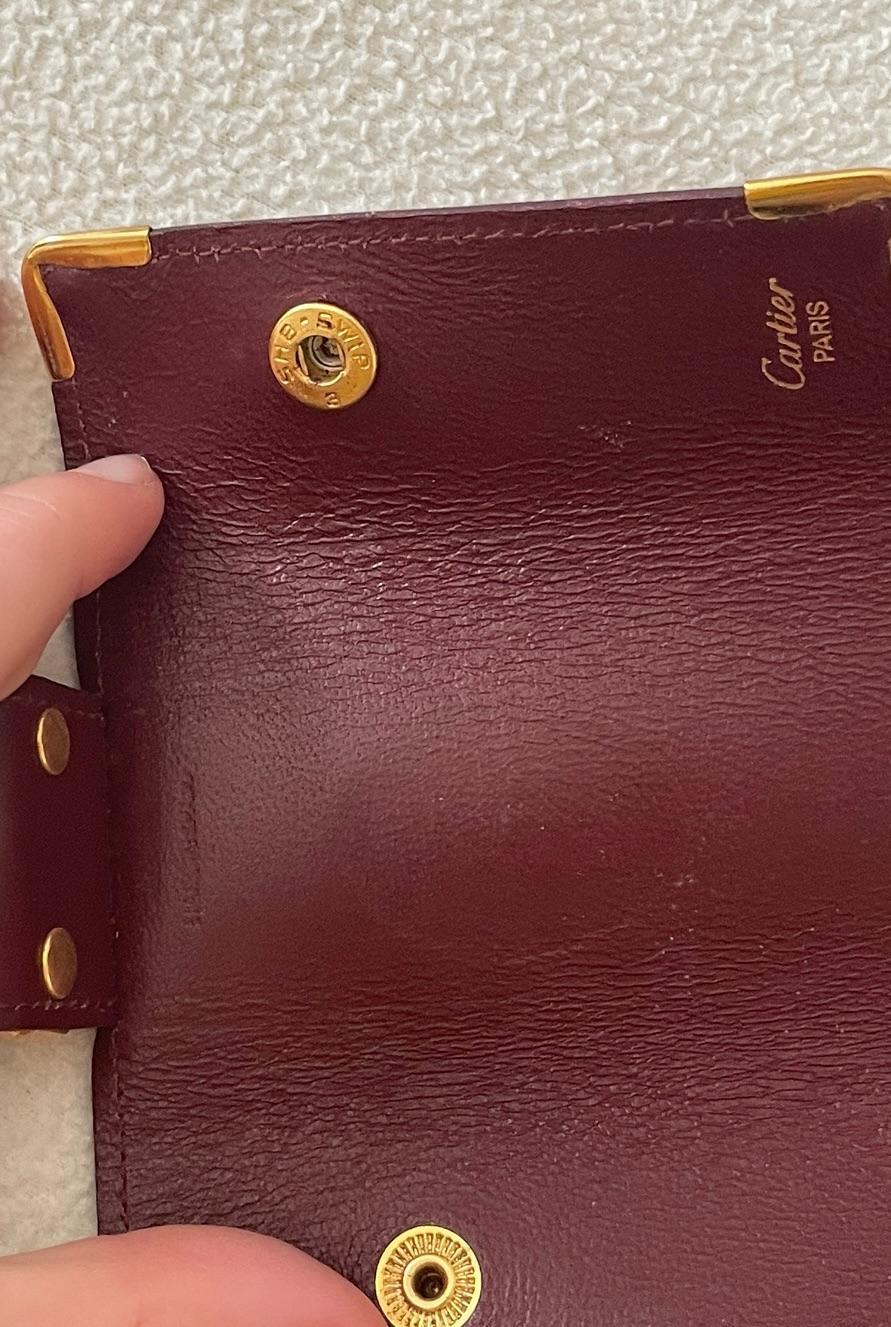Cartier De Must Cartier Vintage Key Holder Pouch