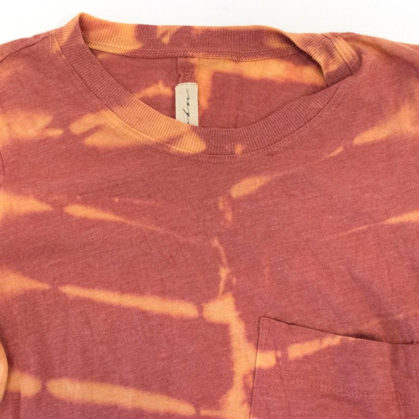 Raquel Allegra Basic Tie Dye Jersey Dress