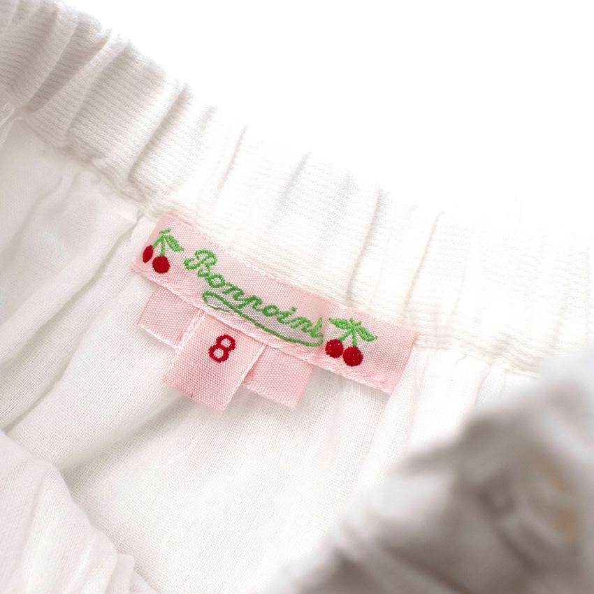 Bonpoint White Broderie Anglaise Skirt