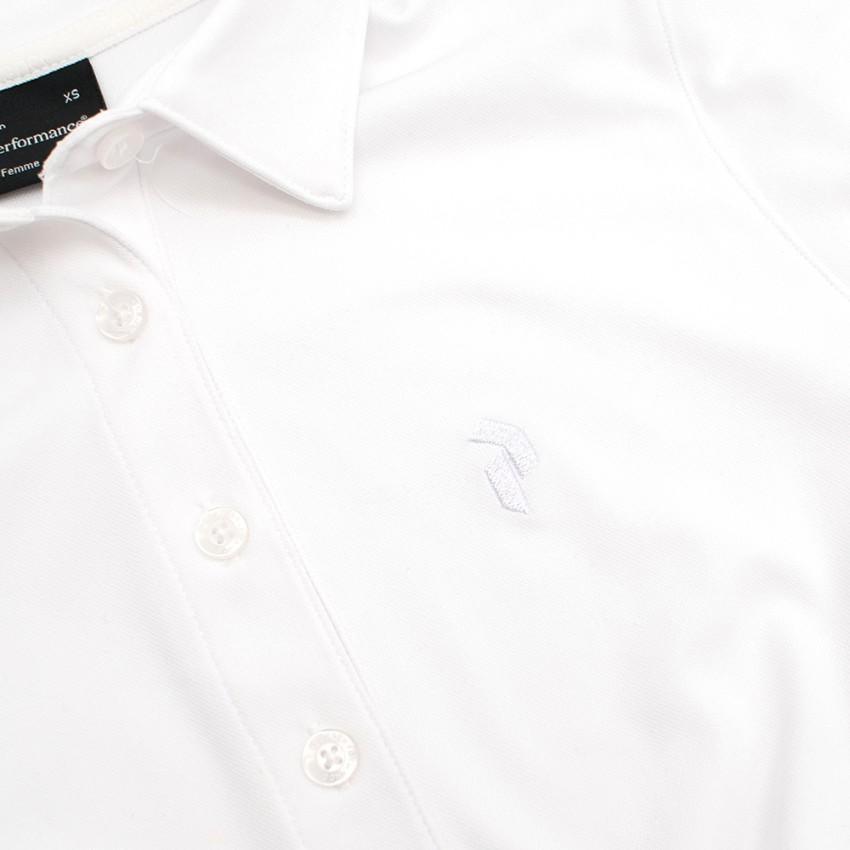 Peak Performance White Polo Shirt