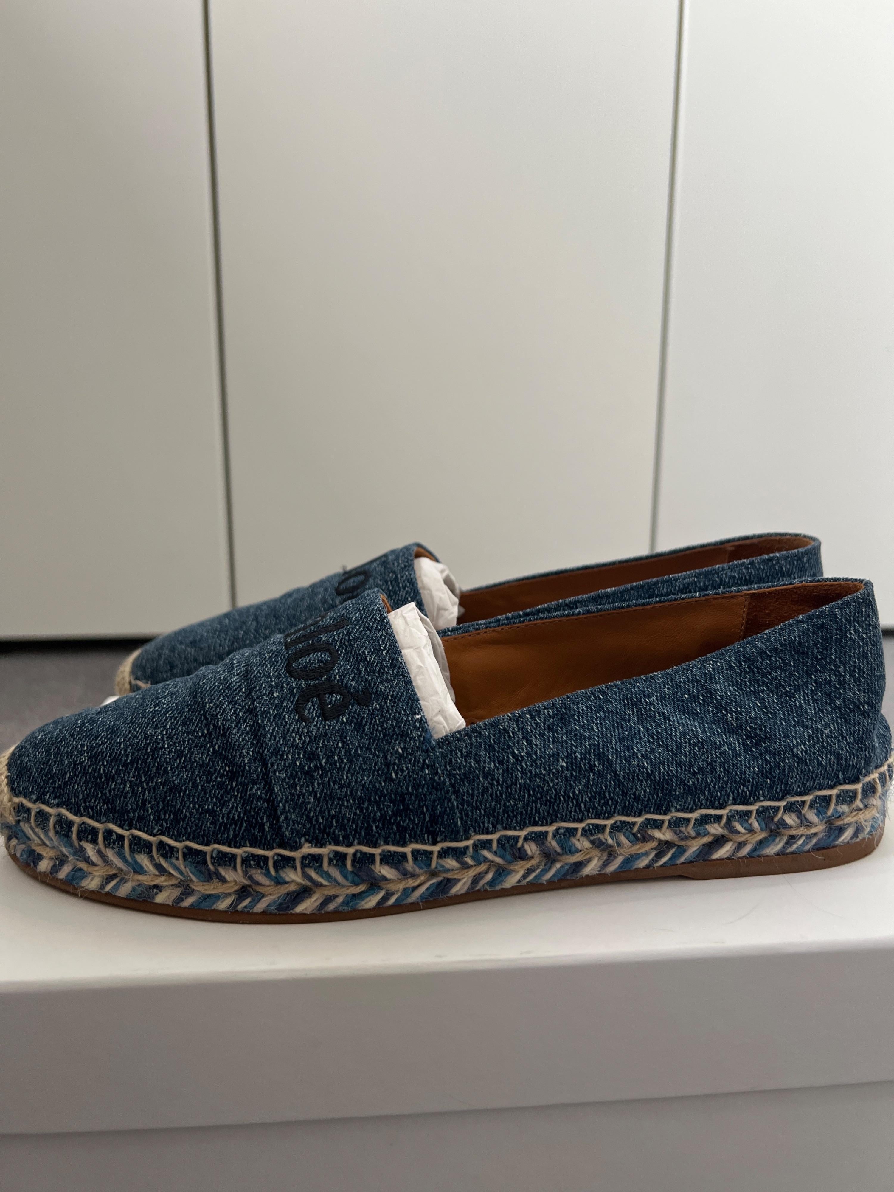 Chloe Denim Espadrilles