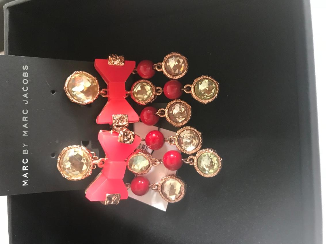 Marc Jacobs crystal earrings