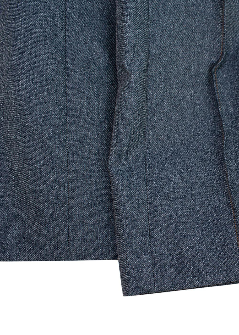 Y/Project Blue Denim Effect Unisex Tailored Trousers