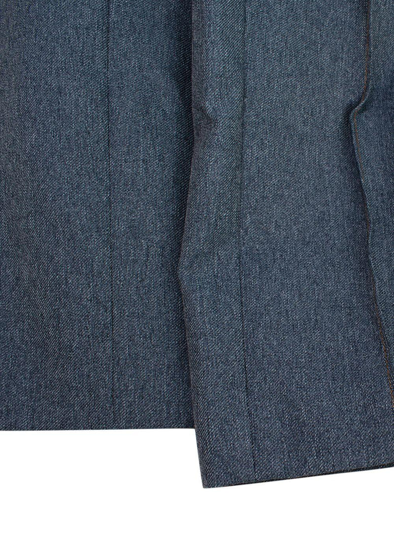 Y/Project Blue Denim Effect Unisex Tailored Trousers