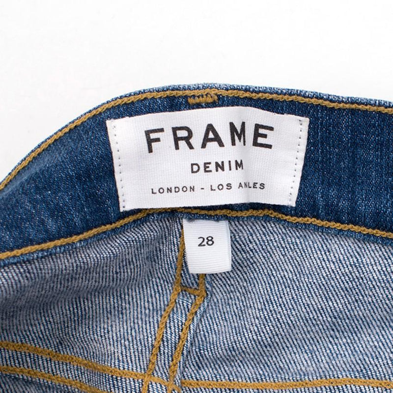Frame Le Garcon Blue Skinny Jeans