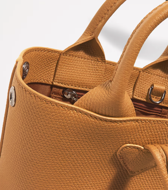 Longchamp Extra Small Leather Le Roseau Top-Handle Bag