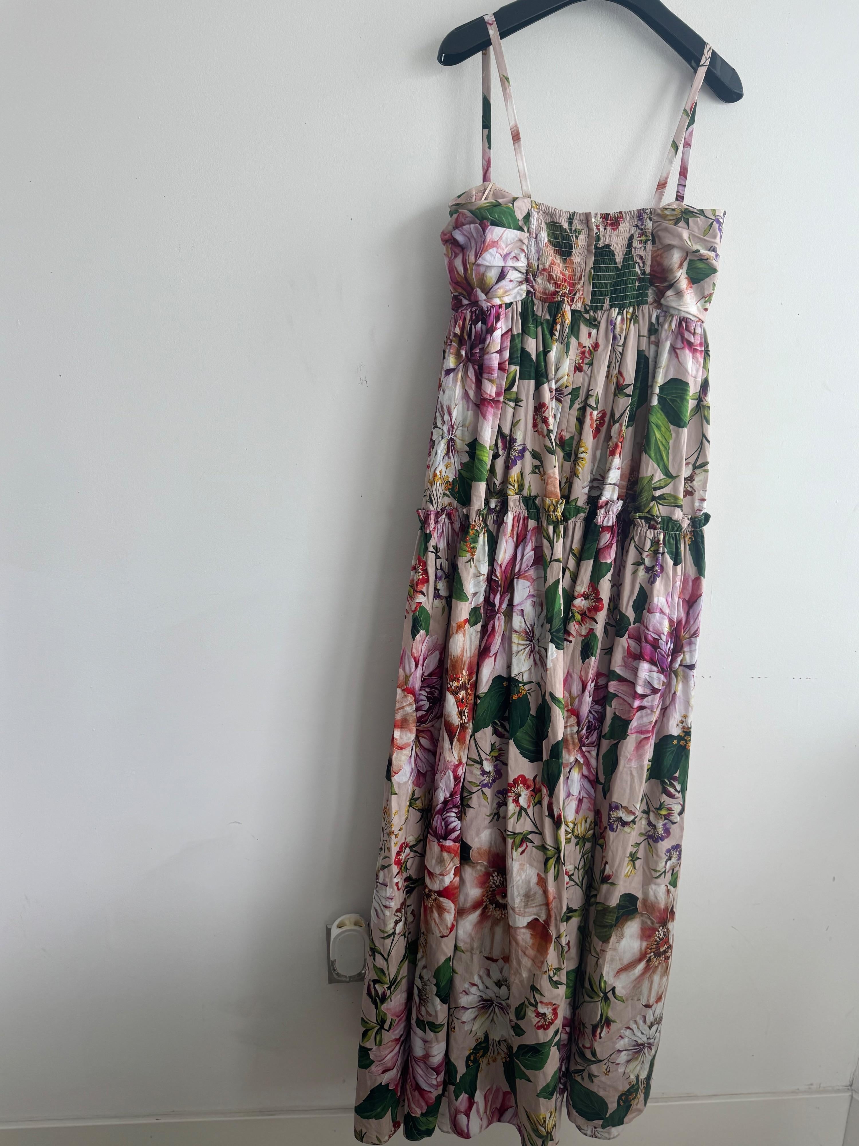 Dolce & Gabbana Floral Maxi Dress