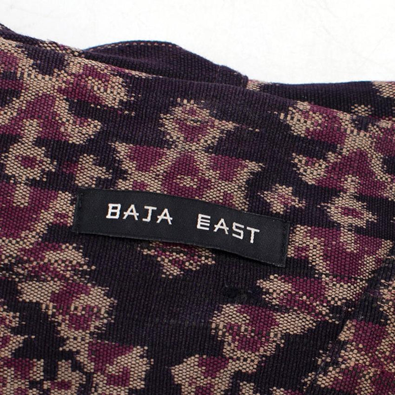 Baja East Cotton Pattern Hooded Top