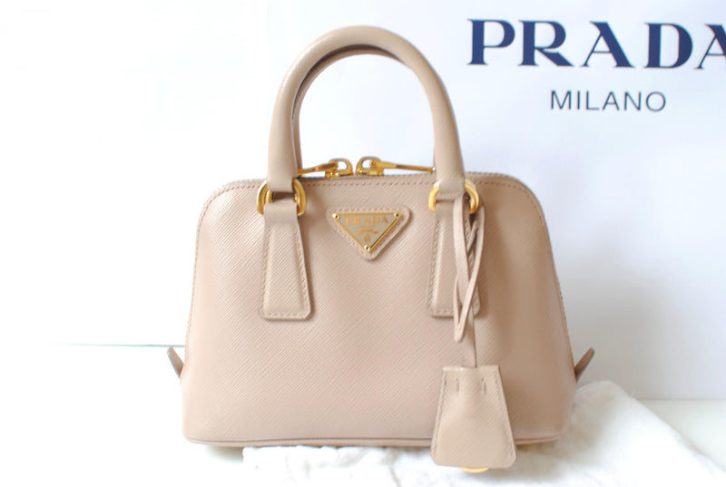 Prada Pink Saffiano Leather Promenade
