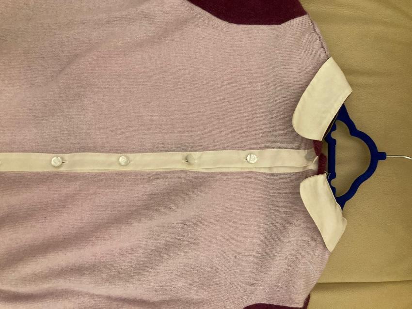 Fendi Kid's Pink Wool & Cashmnere Jumper