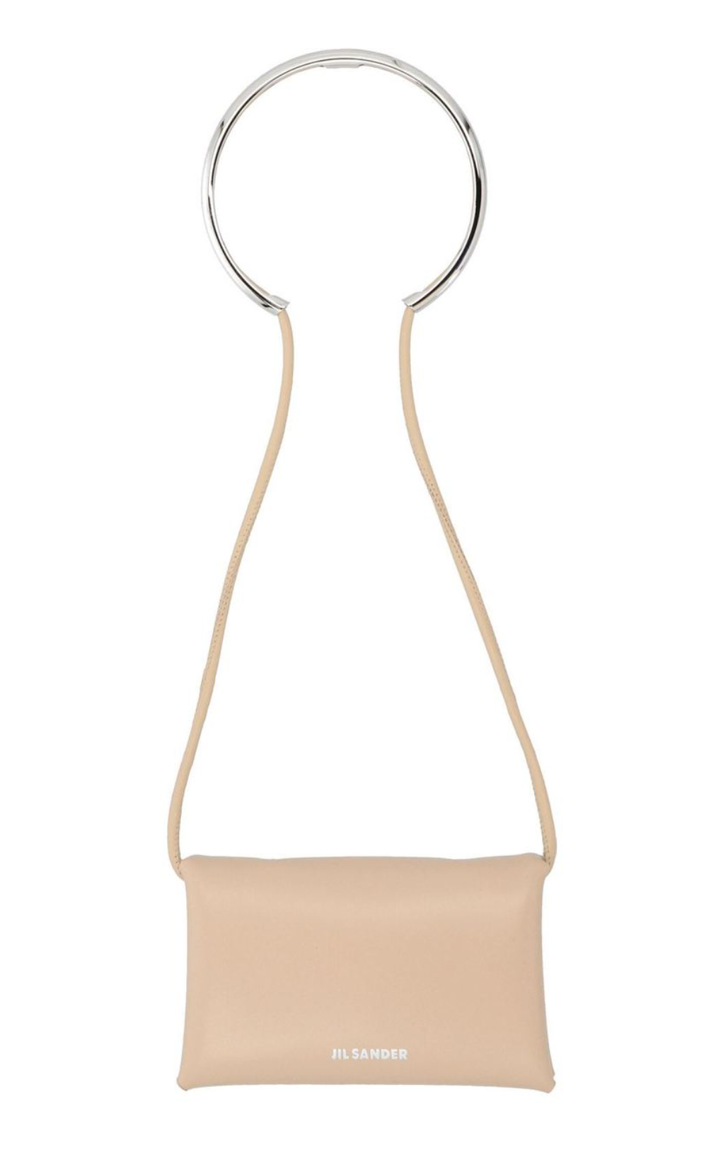 Nude Leather Bracelet Bag