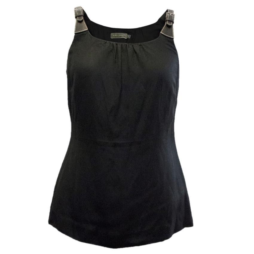 Mint Velvet Black Top