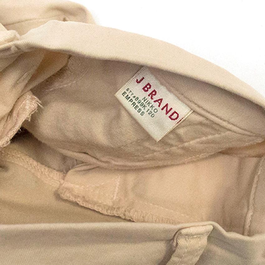 J Brand Light beige jeans