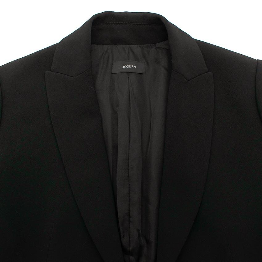 Joseph Black Single Breasted Blazer