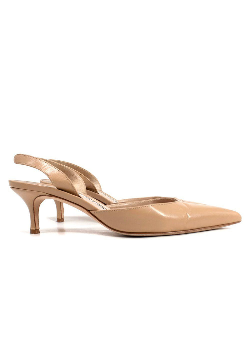 Manolo Blahnik Carolyne Slingback Pumps