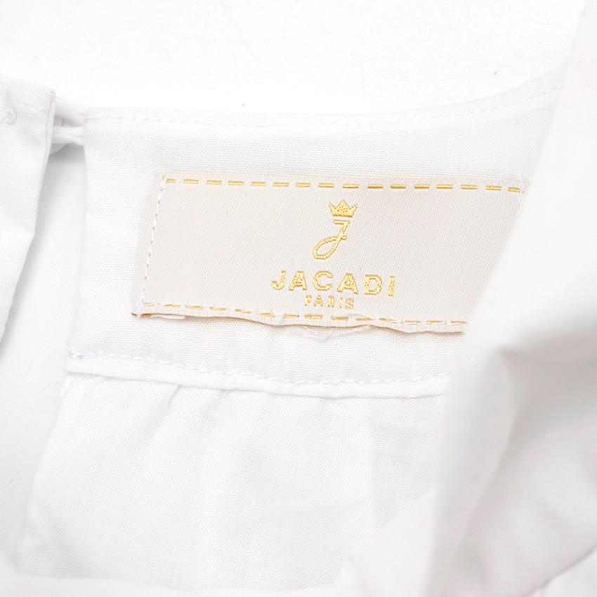 Jacadi white pleated dress