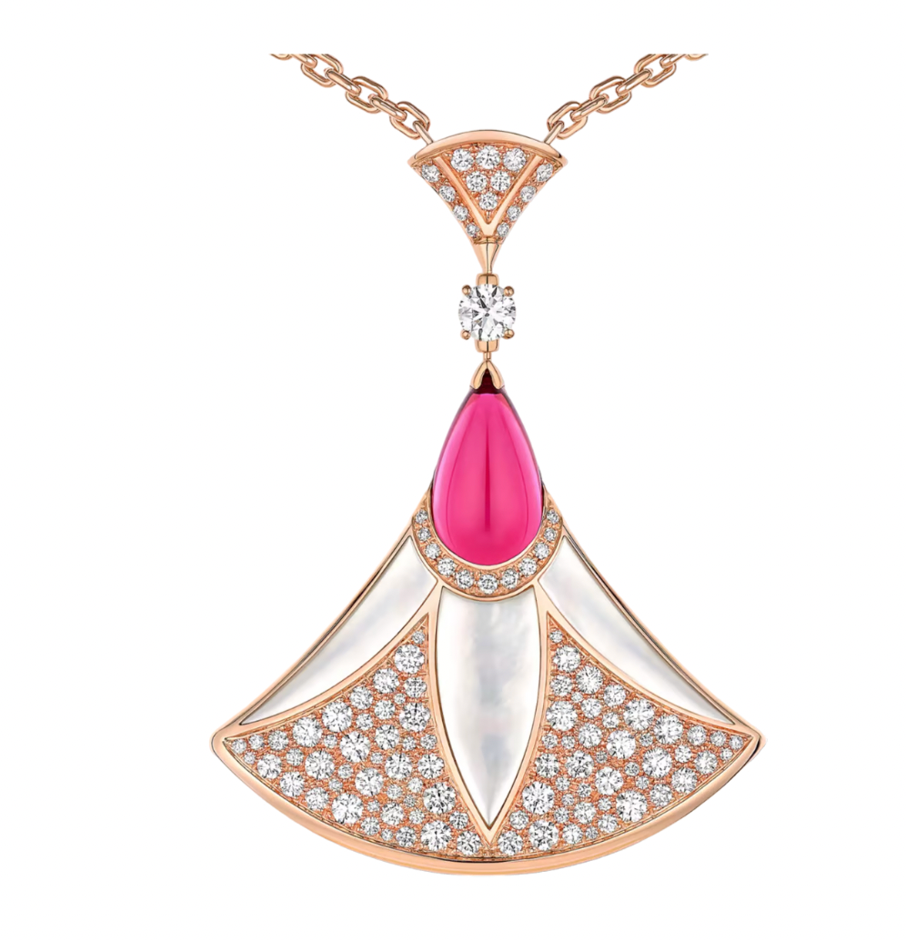 Diva's Rose Gold And Diamond Dream Necklace