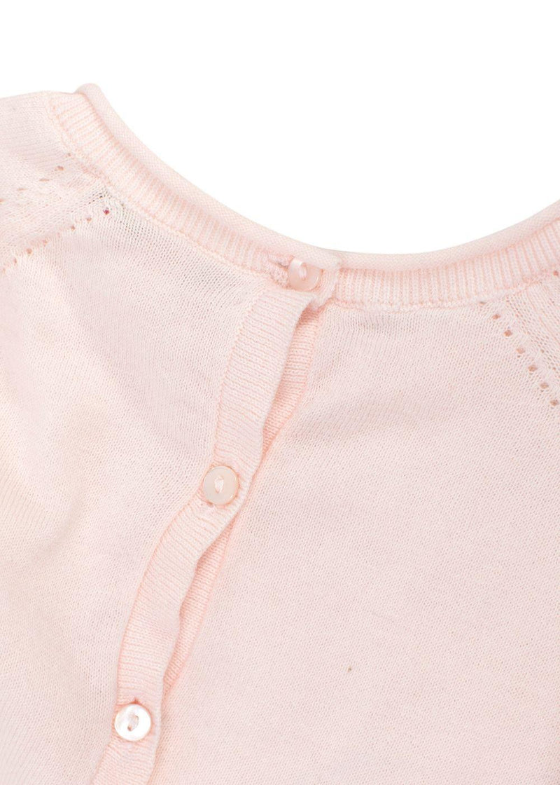 Bonpoint Light Pink Baby Playsuit 6 months