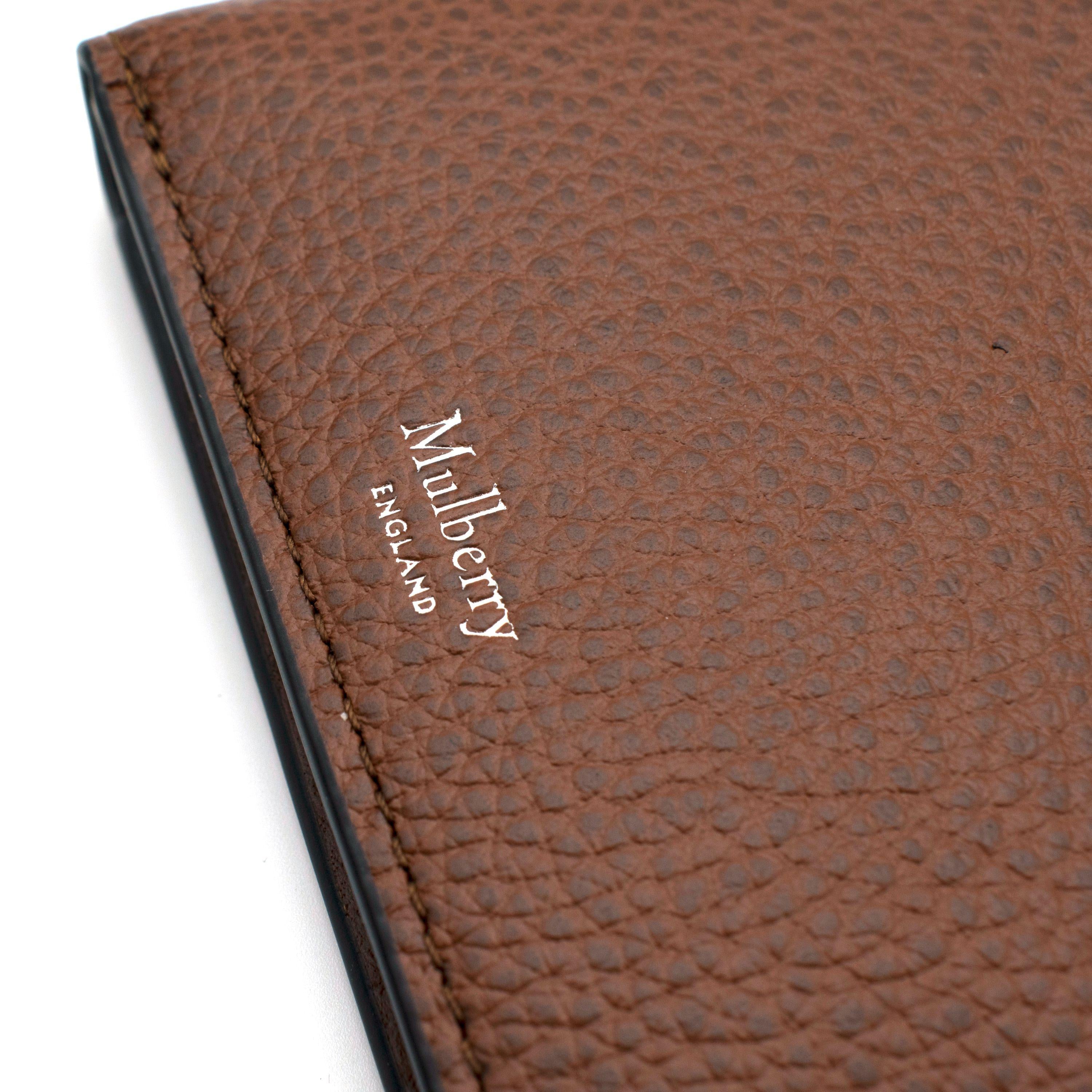Mulberry Grained Leather Wallet