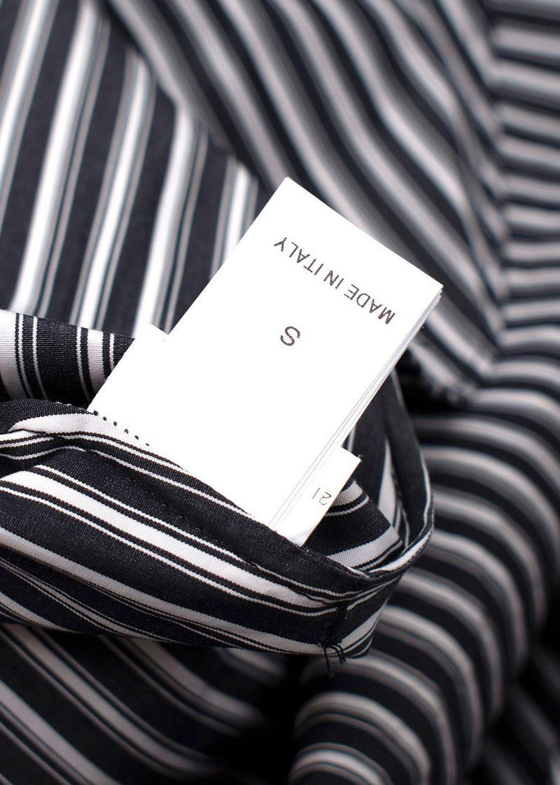 Striped Off-Shoulder Dress
