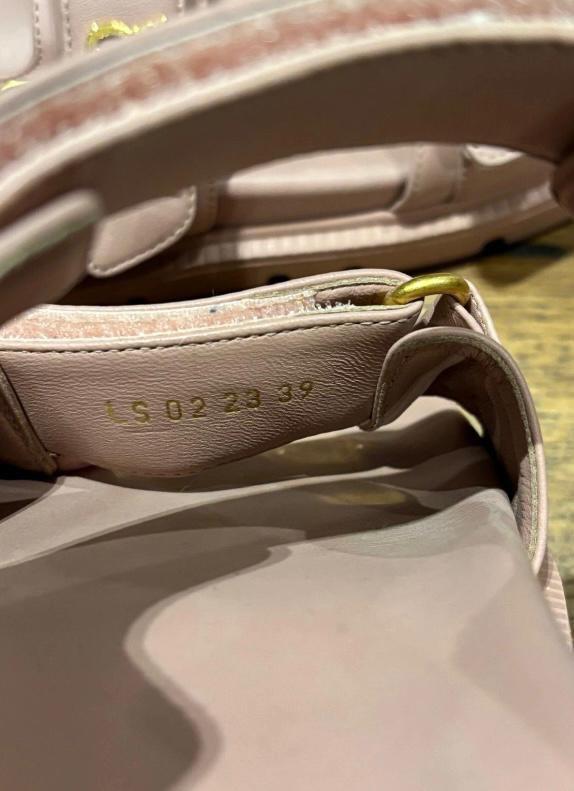 Dior Nude Pink Dior Act Sandals