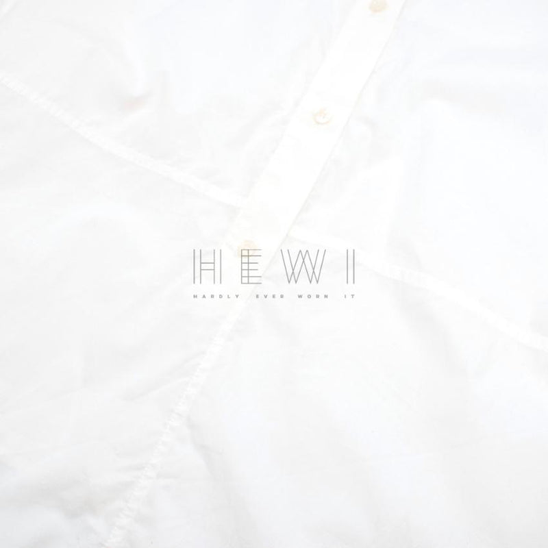 Tome White Tie Black Blouse