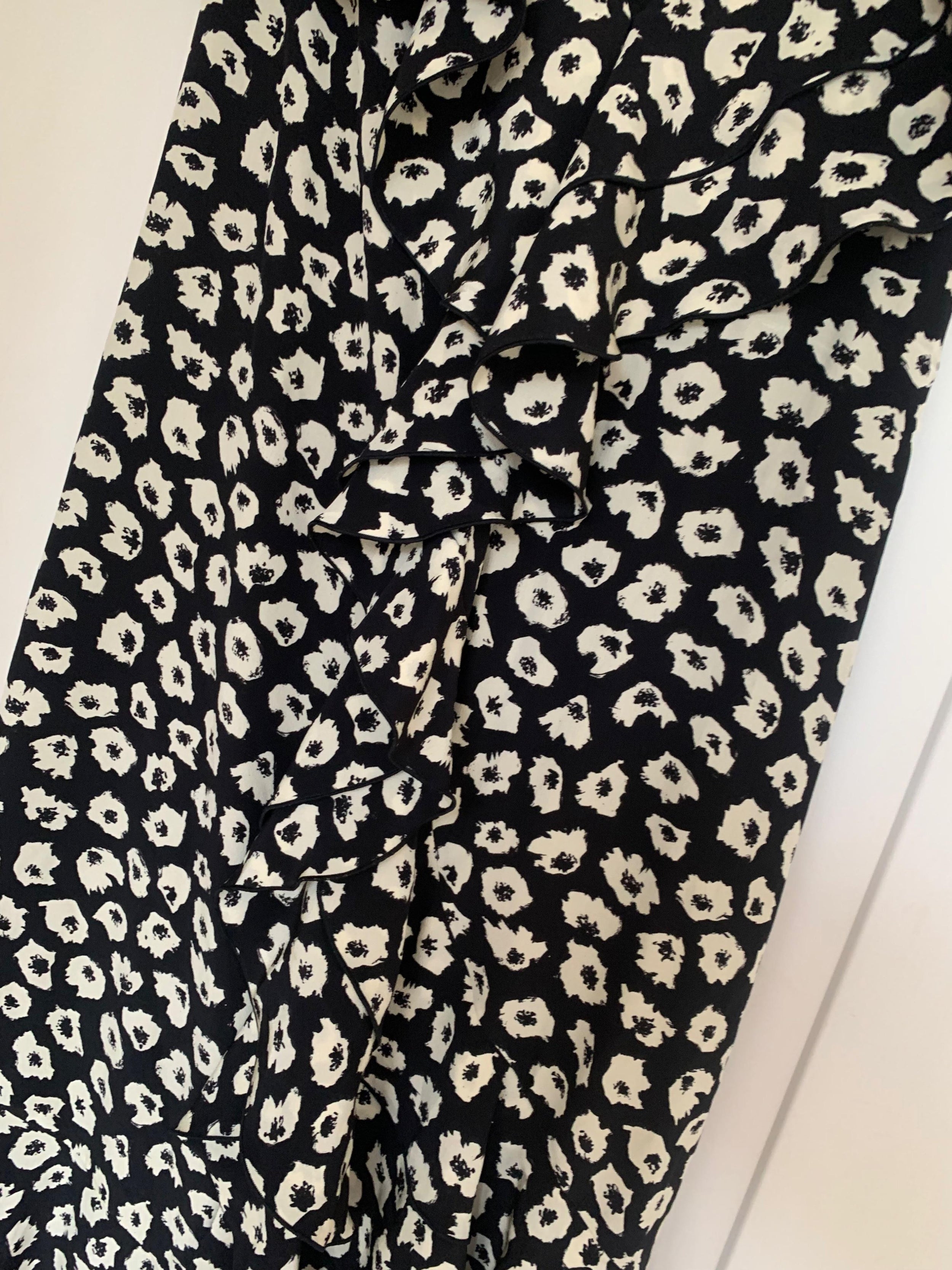 Floral-Print Silk-Crepe Midi Dress
