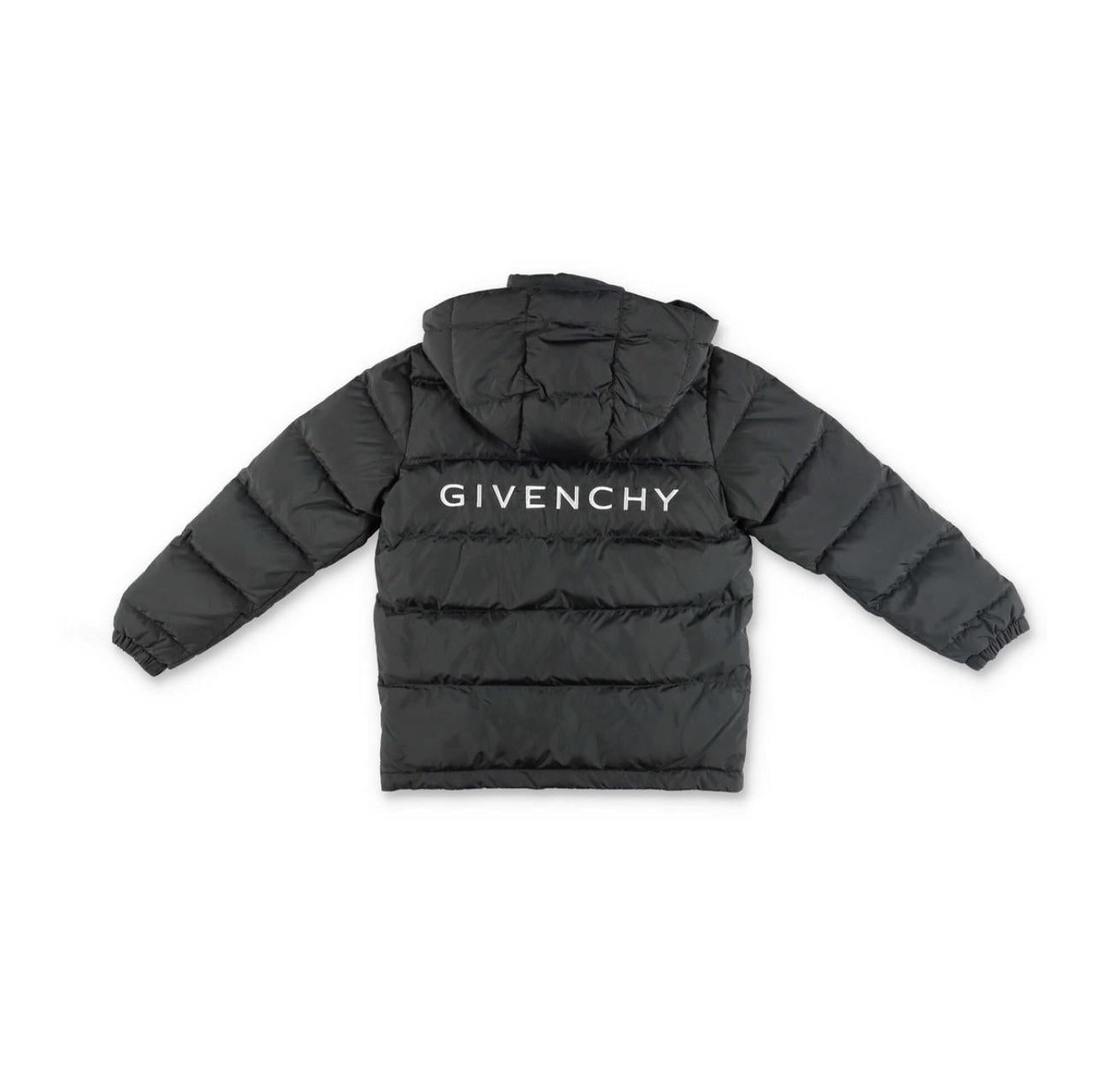 Givenchy Junior Black Puffer Coat