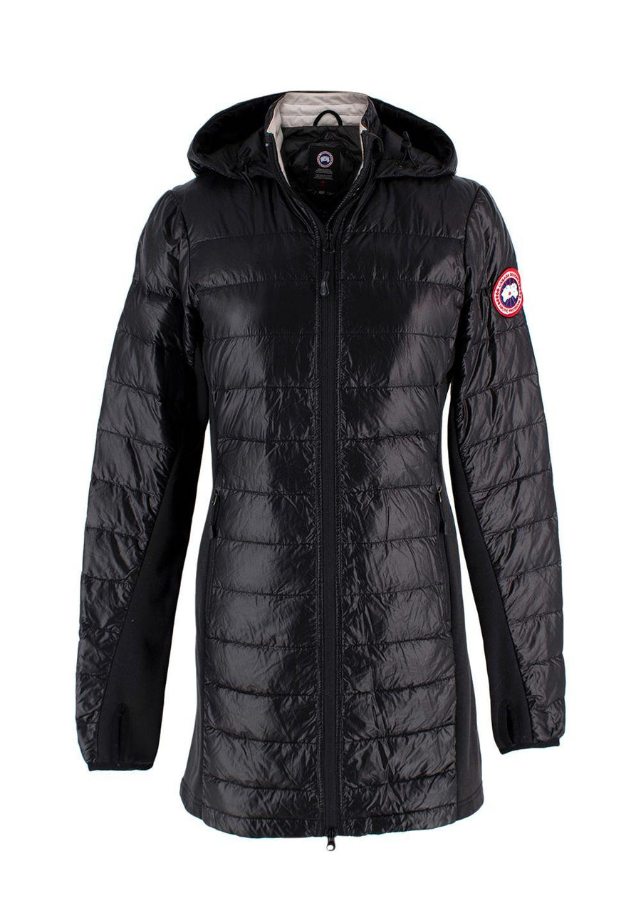 Canada Goose Black HyBridge® Lite Tech Longline Coat