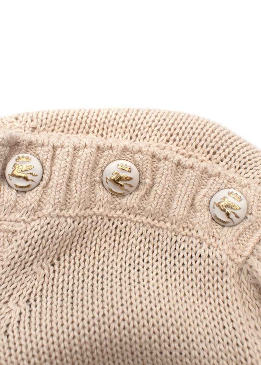 Jungle Embellished Stripe Knit Jumper