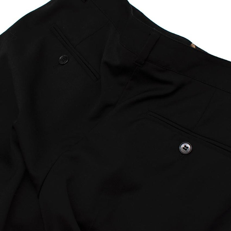 Dolce & Gabbana Classic Fit Black Trousers