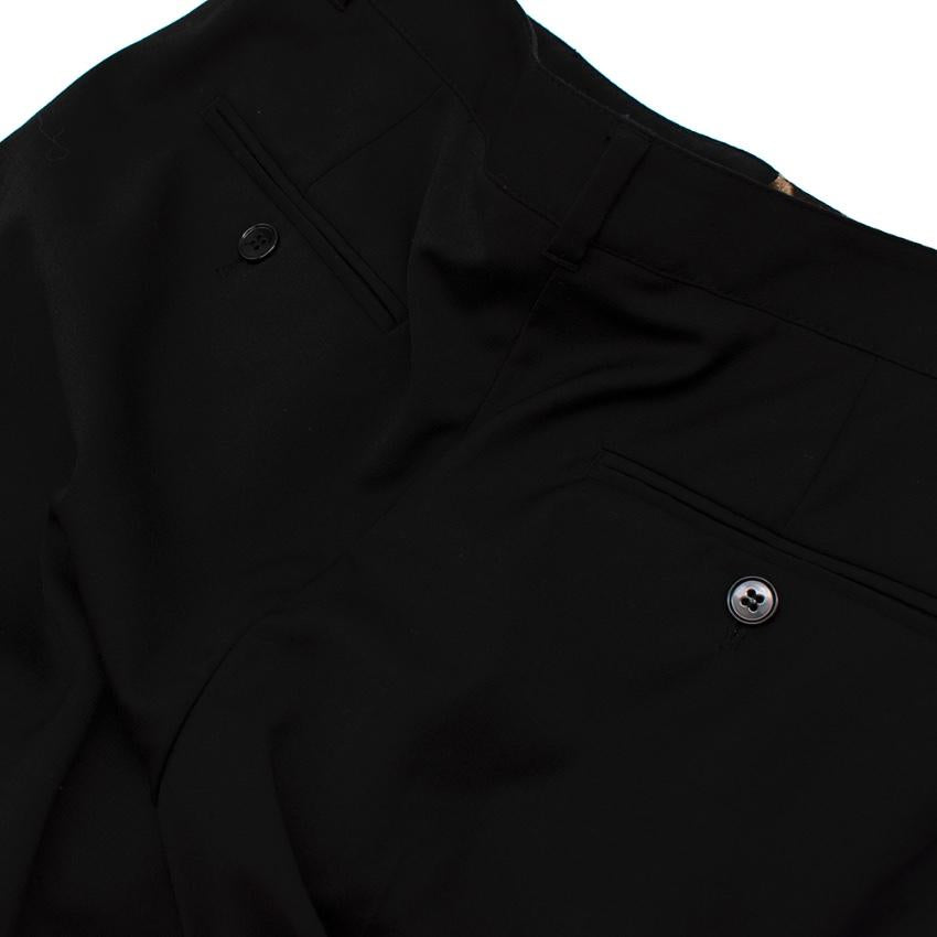 Dolce & Gabbana Classic Fit Black Trousers