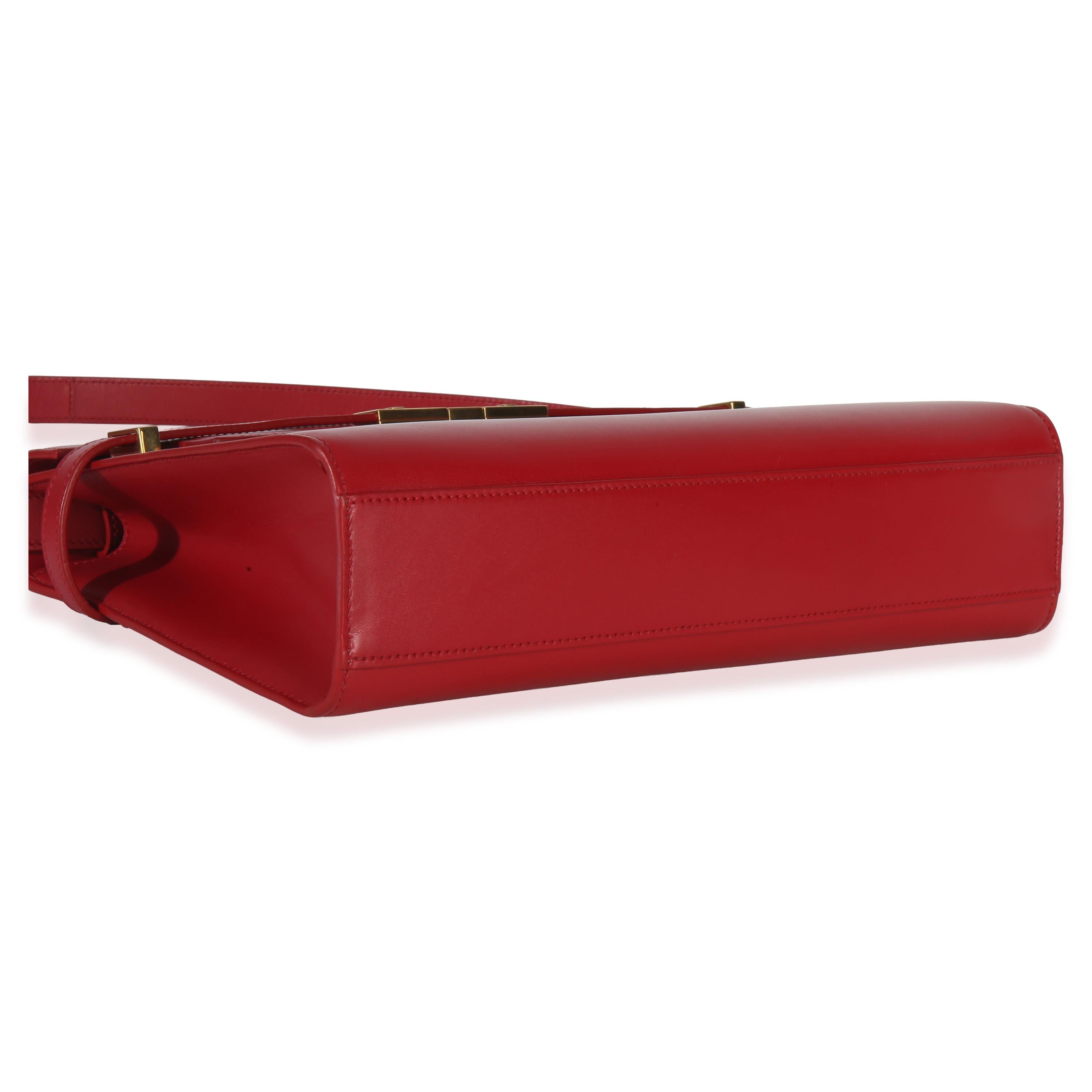 Saint Laurent  Calfskin Medium Manhattan Shoulder Bag