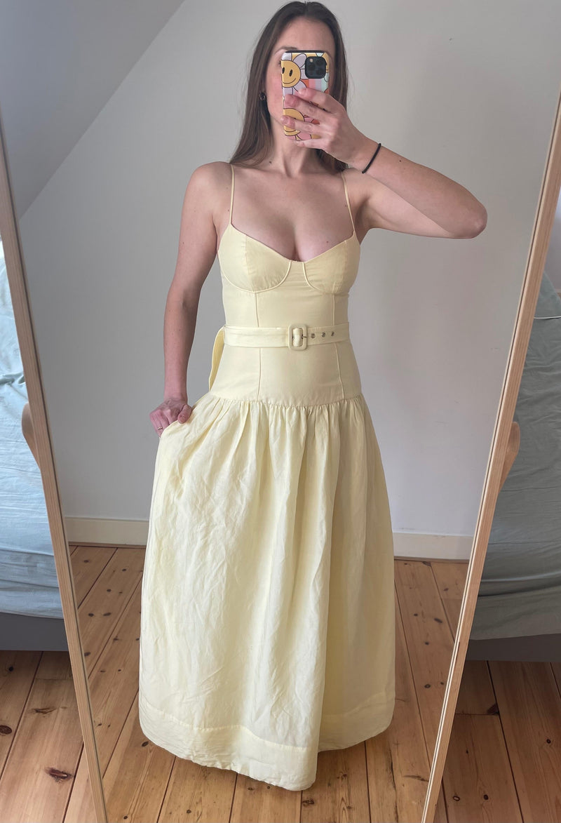 Limon Cotton Panelled Dress