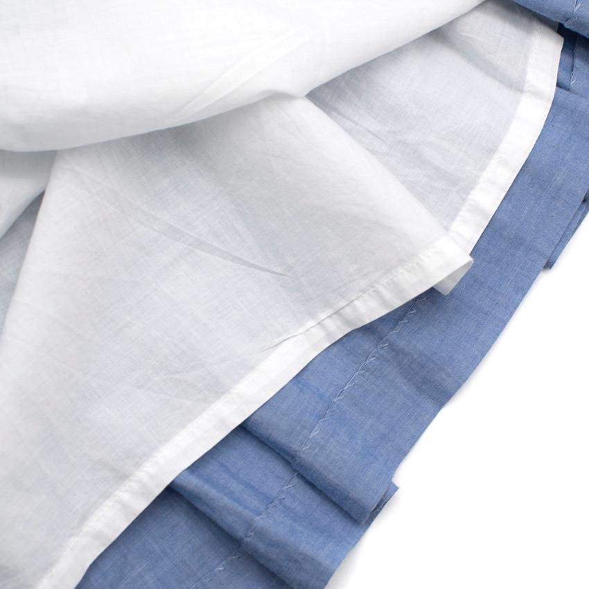 Mademoiselle Jacadi Blue Girls Cotton Dress
