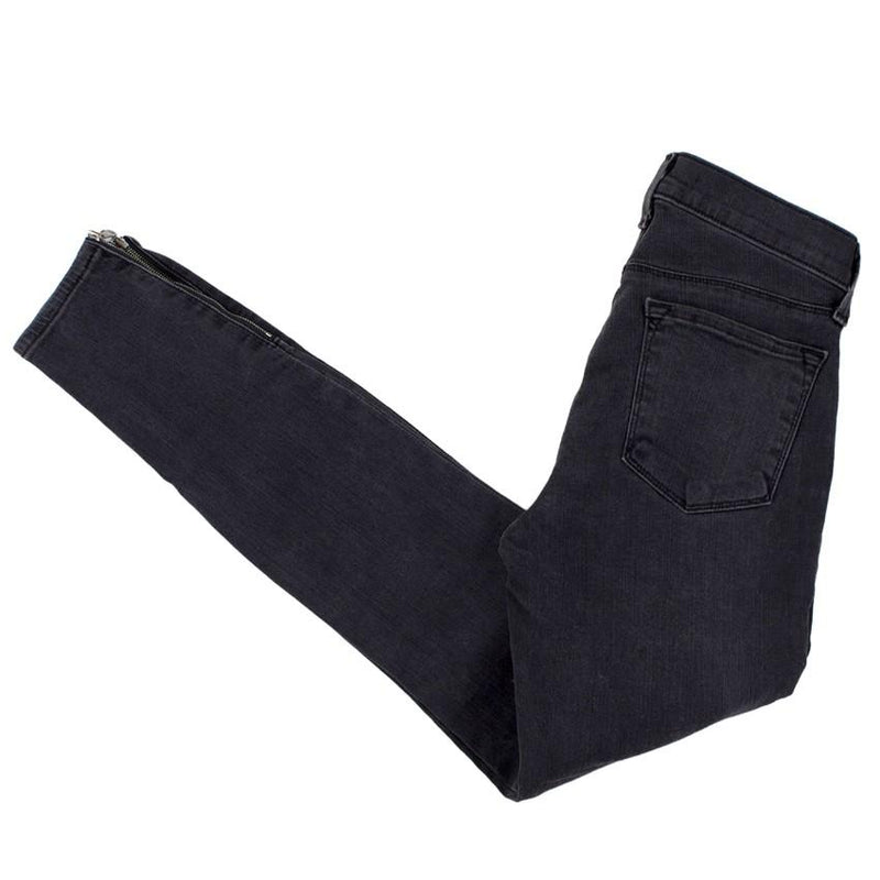 J Brand Grey High Rise Skinny Jeans