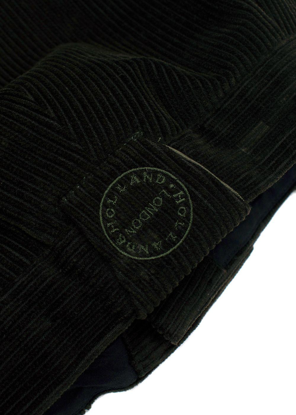 Holland & Holland Dark Green Cord Breeks