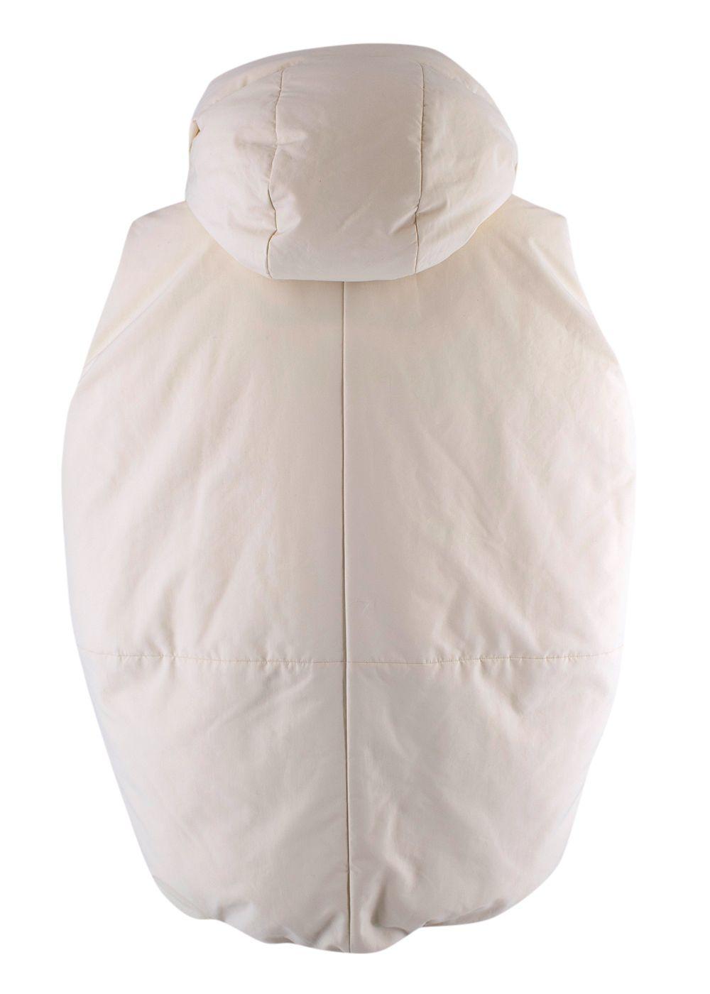 Jil Sander Vanilla Down Padded Gilet