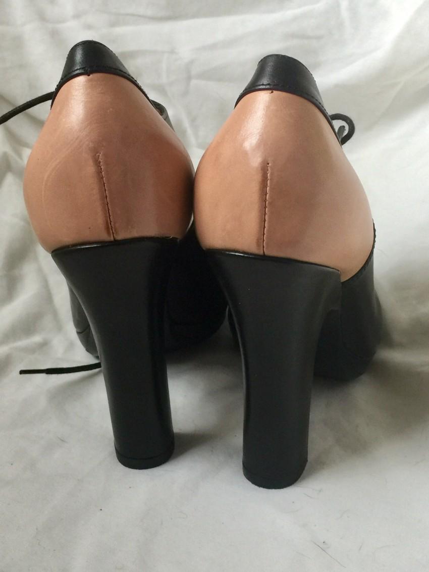 Dries Van Noten Two-Tone Ankle Boots