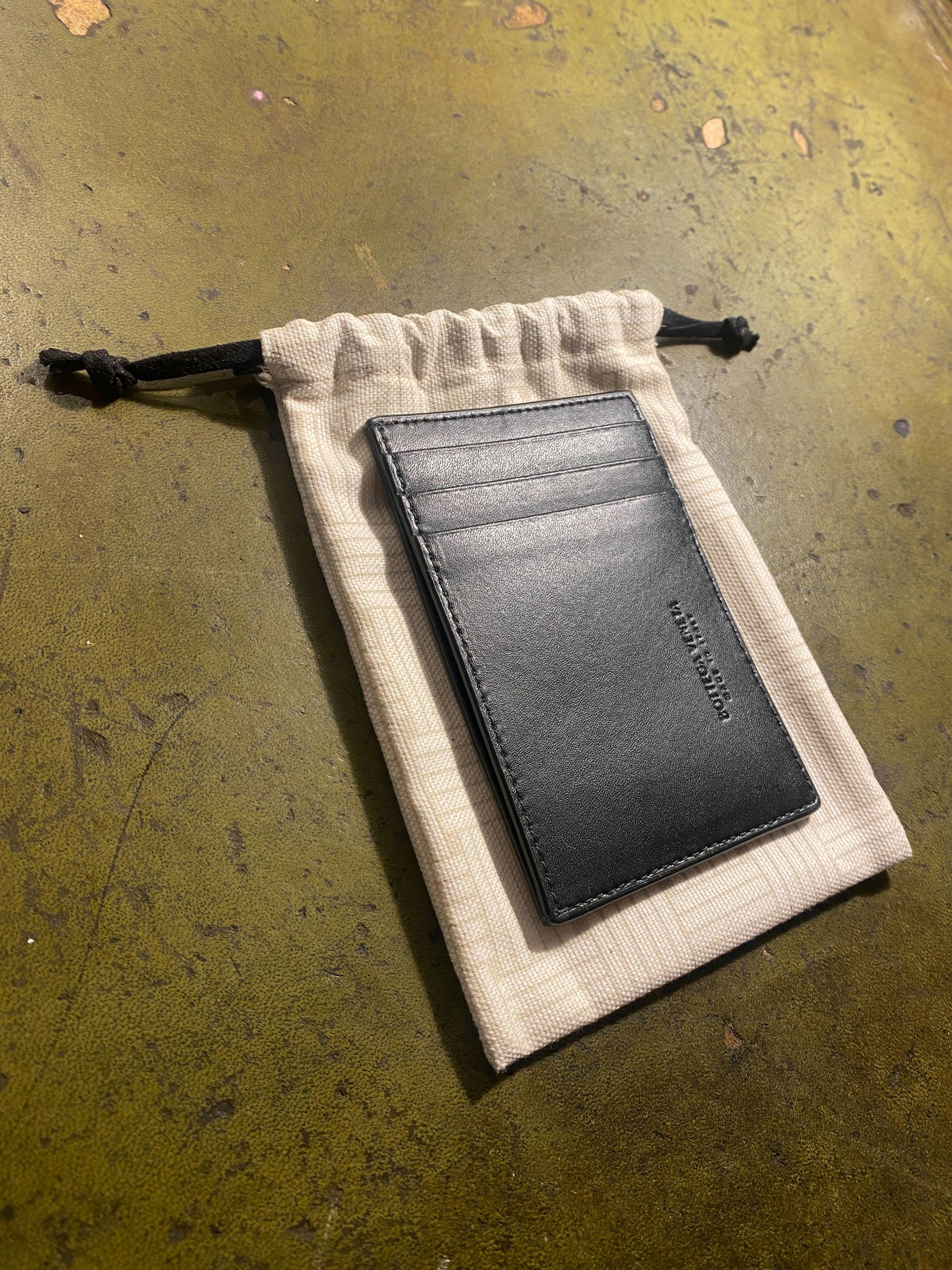 Bottega Veneta Dark Moss Credit Card Holder