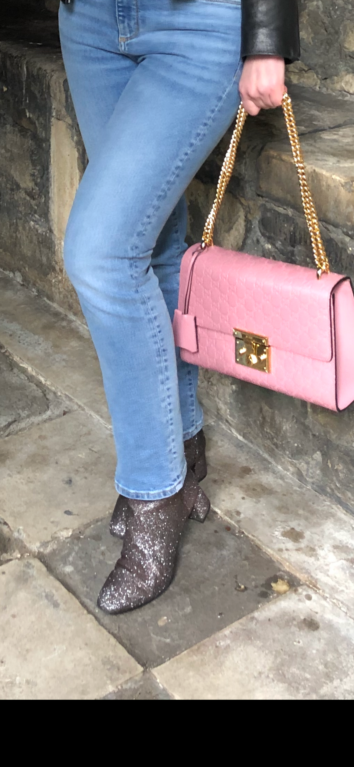 Grenelle Glitter Booties