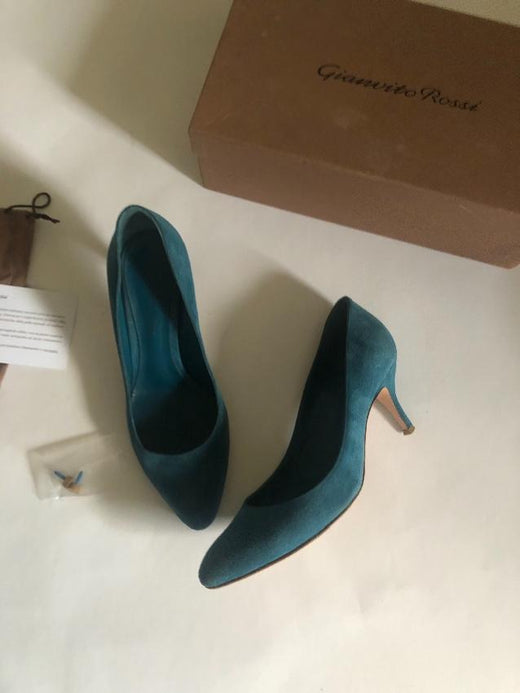 Gianvito Ross Suede 70mm Pumps