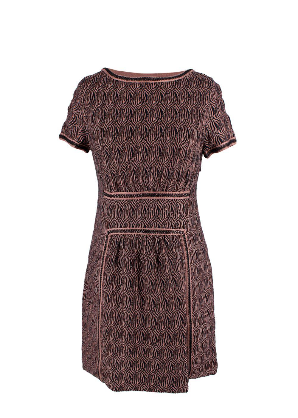 Missoni Patterned Knit Mini Dress