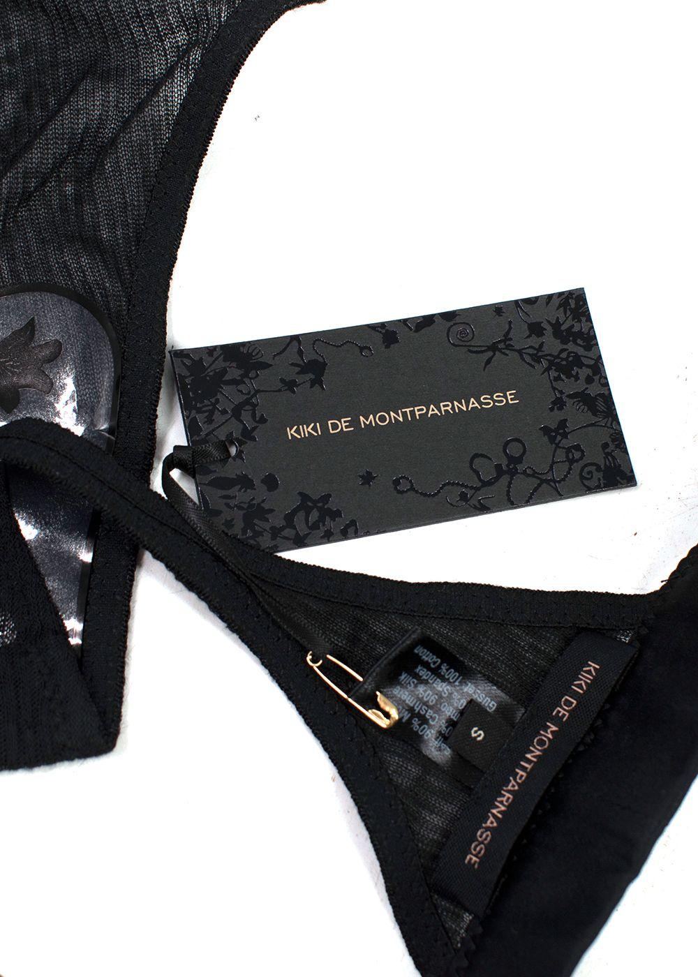 Kiki De Montparnasse Black Lingerie Set