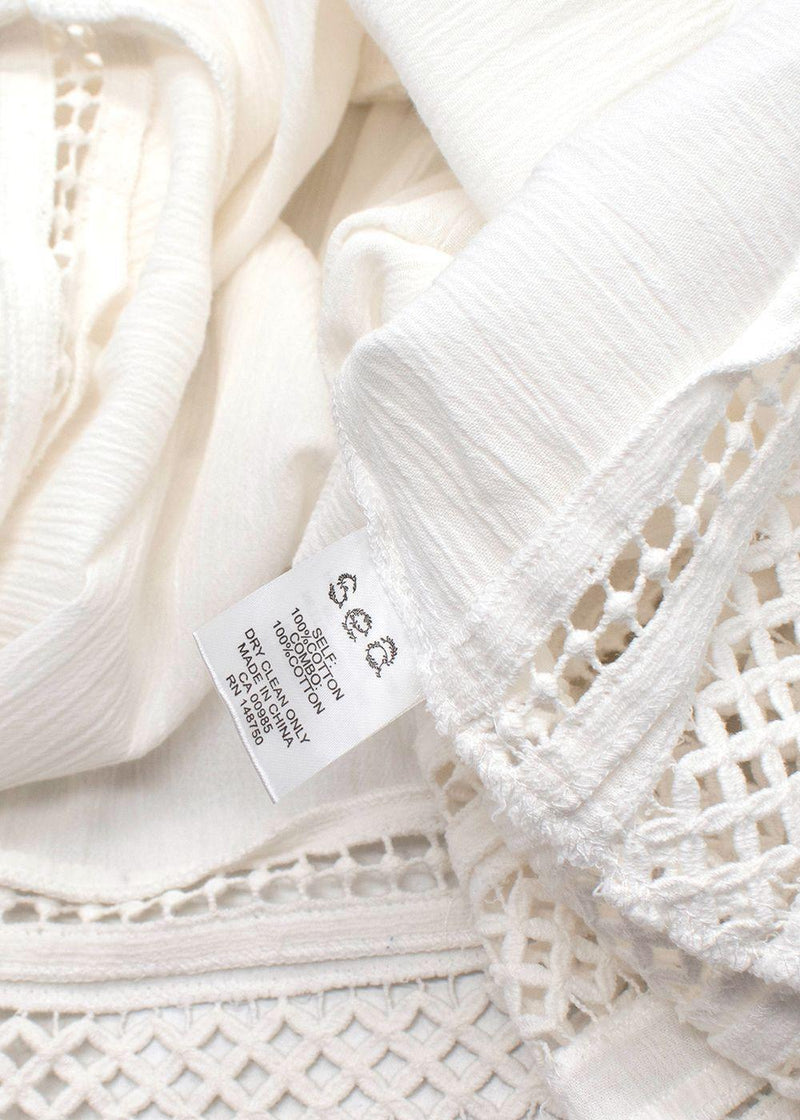 Sea New York Lace White Top
