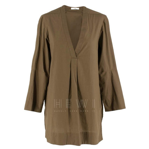 Tome Poplin V-Neck Tunic
