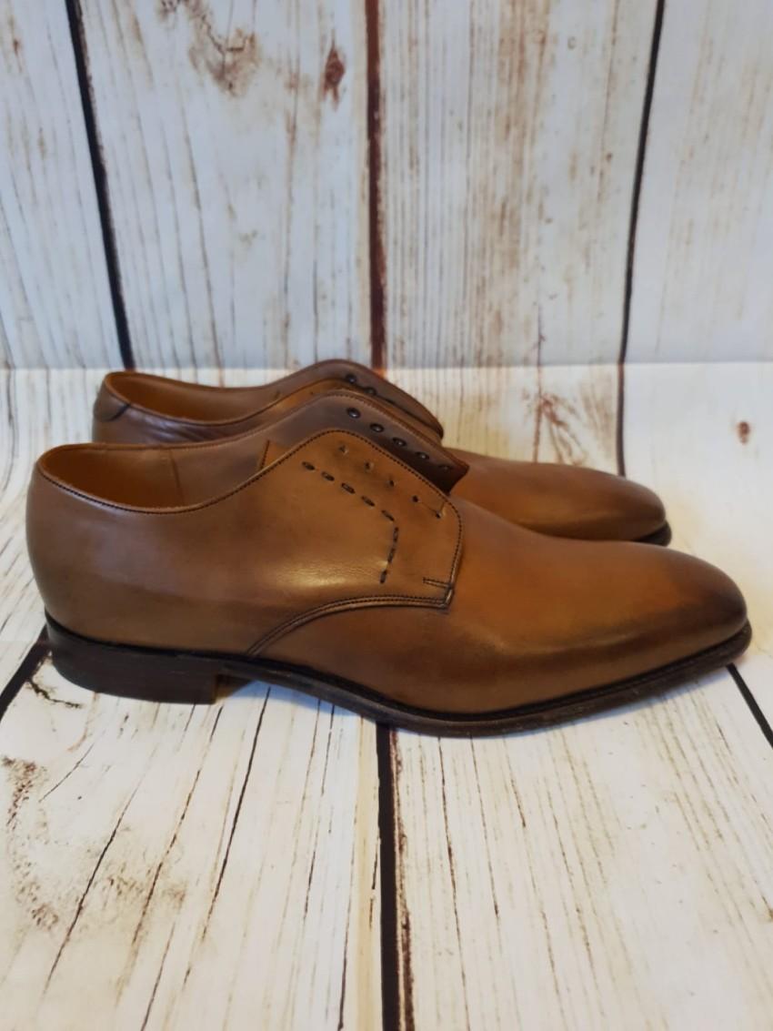 Joseph Cheaney Mahogany Lace-Up Derbies