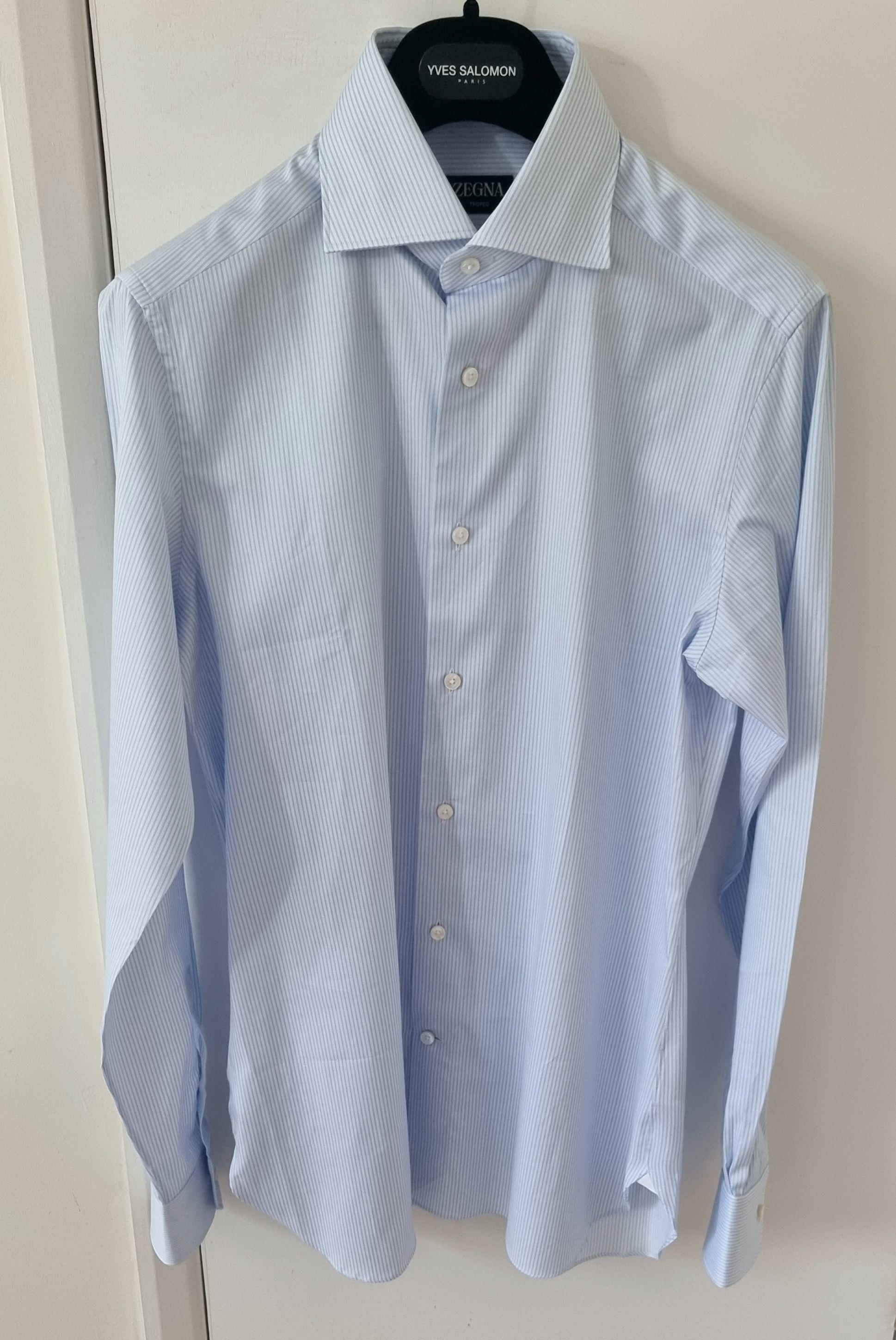 Zegna Trofeo Fine Cotton Shirt